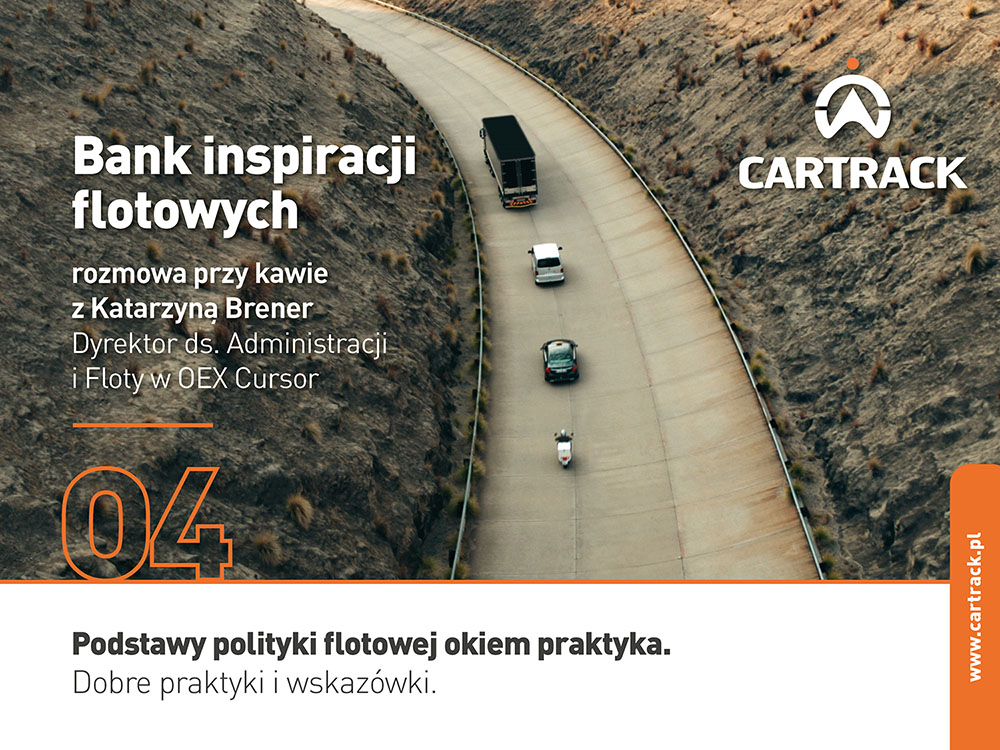 Cartrack plansze II cykl4 - Polityka flotowa - główne założenia, wskazówki i rady eksperta.
