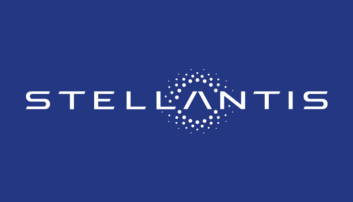 Logo STELLANTIS. Gigant motoryzacyjny powstanie po połączeniu Groupe PSA oraz FCA.