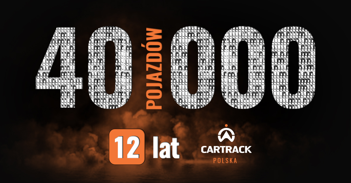 40000 pojazdów we flocie Cartrack Polska