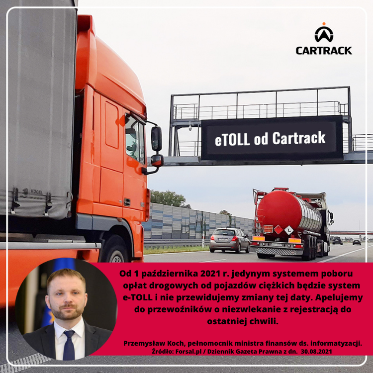 etoll oplaty drogowe viatoll cartrack - E-TOLL - system poboru opłat drogowych w Polsce.
