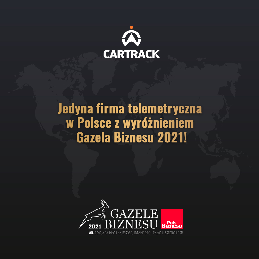 gazela biznesu 2021 cartrack gps