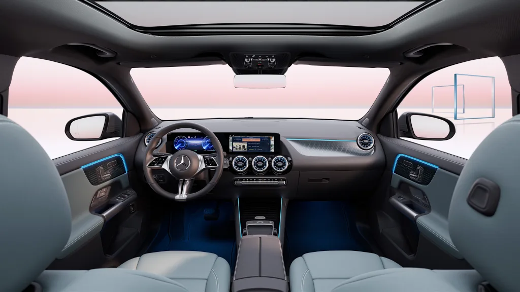 mercedes eqa, mercedes-benz, elektryczny mercedes mercedes eqa, mercedes-benz, elektryczny mercedes